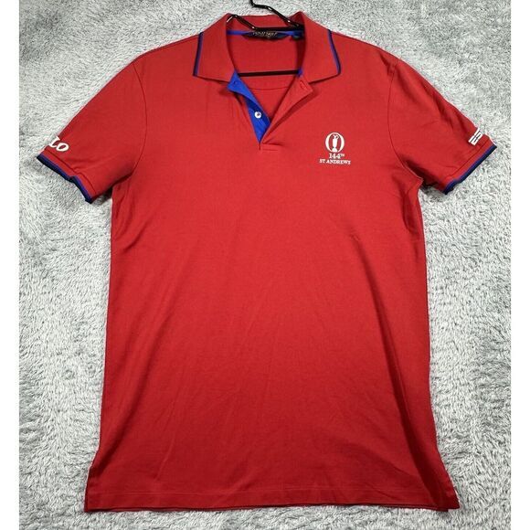 Polo Golf Ralph Lauren 144th St Andrews Polo Shirt Mens Medium‎ - Picture 1 of 9